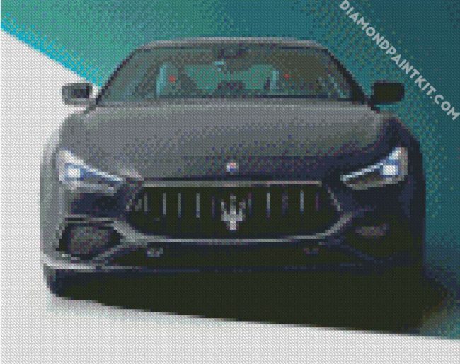 black Maserati diamond paintings