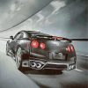 black gtr nissan diamond paintings