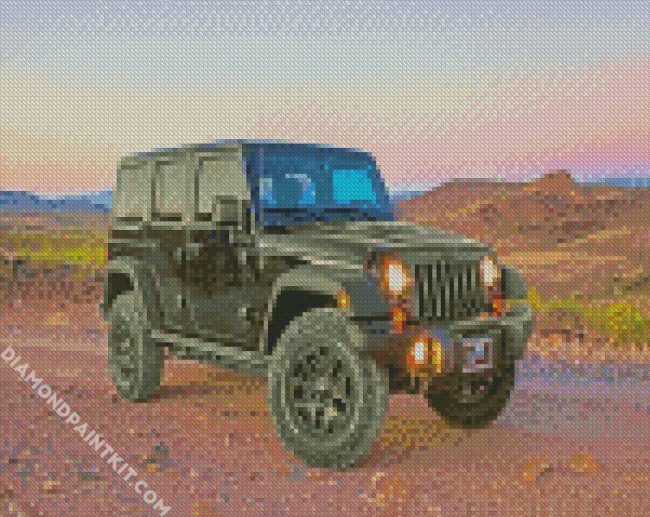 black jeep diamond paintings