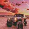 black jeep sunset diamond paintings