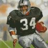 bo jackson raiders Player diamond paintings