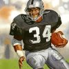 bo jackson raiders Player diamond painting