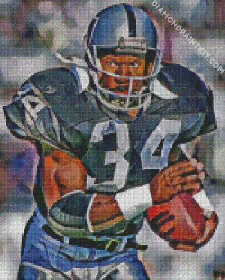 bo jackson raiders diamond paintings