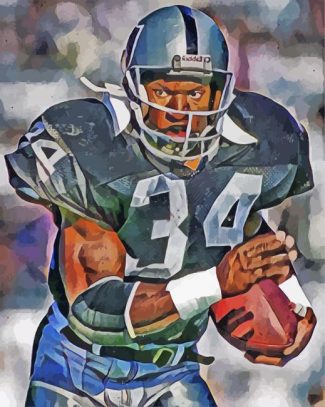 bo jackson raiders diamond painting