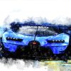 bugatti veyron car diamond painting