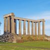 calton hill Edinburgh diamond painting