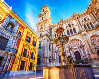 catedral of malaga diamond painting