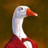 classy white Goose diamond paintings