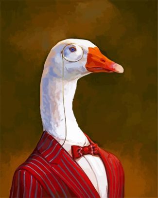 classy white Goose diamond paintings