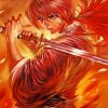 cool Kenshin Himura diamond painting