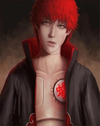 cool Sasori diamond painting