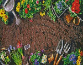 cool Gardening diamond paintings