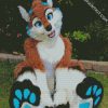 cute Fursuit diamond paintings