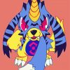 cute Gabumon diamond painting