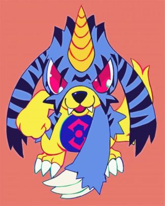 cute Gabumon diamond painting