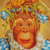 cute monkey diamond paintings