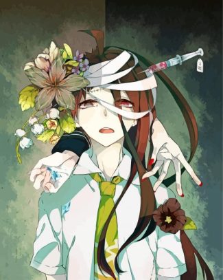 danganronpa hajime hinata diamond paintings