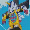 digimon agumon manga anime diamond paintings