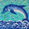 Dolphin Mosaik diamond painting