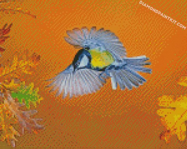 flying Parus diamond paintings