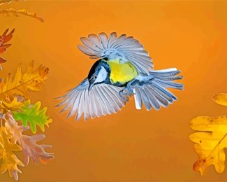 flying Parus diamond paintings