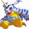 gabumon digimon anime diamond painting