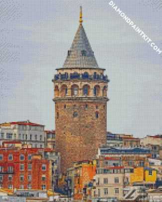 galata Tower diamond paintings