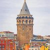 galata Tower diamond painting