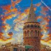 galata tower diamond paintings