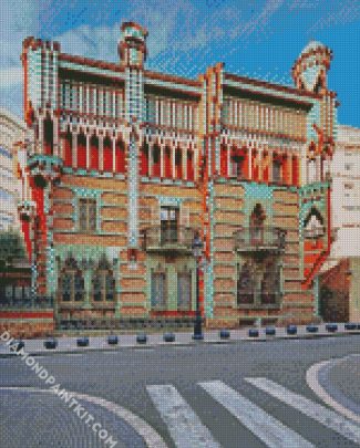 gaudi Casa Vicens diamond paintings