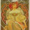 Gorgeous Mucha diamond painting