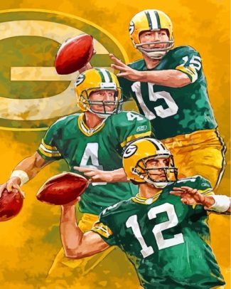 green bay packers art diamond paintings