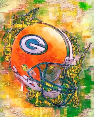 green bay packers helemt diamond paintings