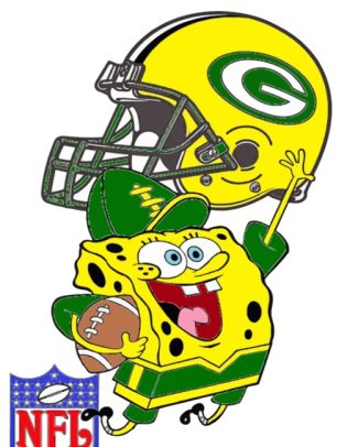 green bay packers spongbob diamond paintings