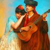 guitarist couple diamond paintings