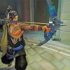 hanzo video game character diamond paintings