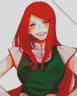 happy Kushina Uzumaki diamond paintings