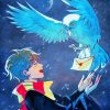 harry potter and hedwig bird diamond paintiings