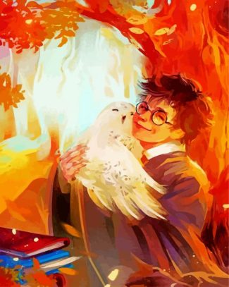 harry potter and hedwig diamond paintiings