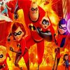 incredibles disney movie diamond paintings