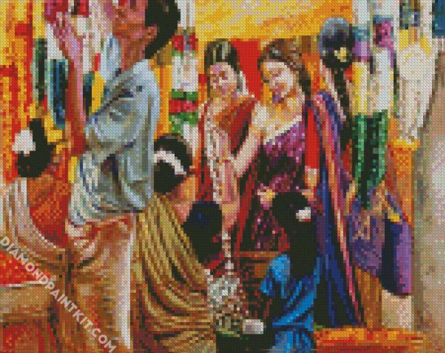 indian Market diamond paintings