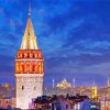 istanbul Galata tower diamond painting