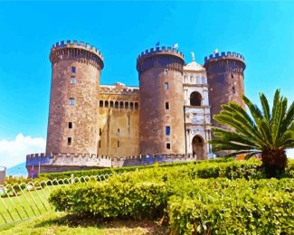 Italy Castel Nuovo Naples diamond painting