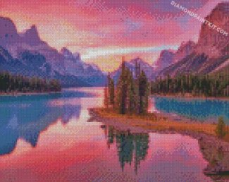 jasper national park Alberta diamond paintings