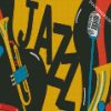 jazz illustration diamond paintings