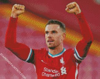 jordan henderson liverpool diamond paintiings