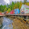 ketchikan Revillagigedo Island Alaska diamond painting