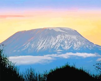 kilimanjaro mountain diamond paintings