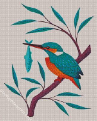 kingfisher art diamond paintings