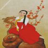 korean woman diamond paintings